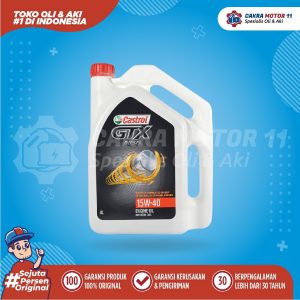 CASTROL GTX DIESEL 15W40 4LT