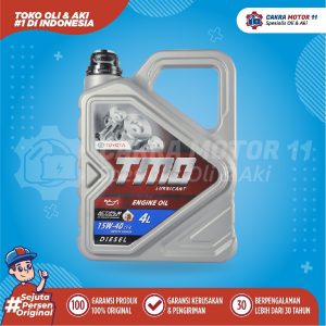 TOYOTA MOTOR OIL SYNTHETIC DIESEL 15W40 4LT