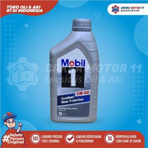 MOBIL 1 EXCELLENT WEAR PROTECTION 5W50 1LT