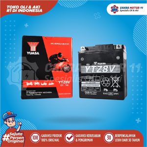 YUASA MOTOR YTZ 8 V LOKAL