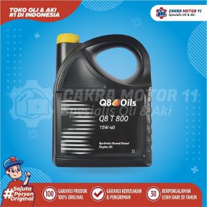 Q8 T800 DIESEL 10W40 5LT