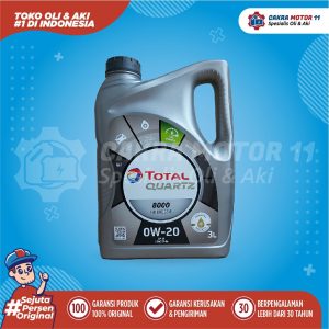 TOTAL QUARTZ 8000 GF-6 0W20 3LT