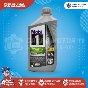 MOBIL 1 NASCAR ADVANCED FUEL ECONOMY 0W16 1LT