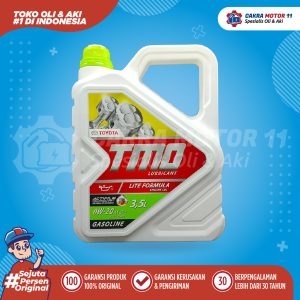 TOYOTA MOTOR OIL LITE FORMULA FULL SYNTHETIC 0W20 SN GF-5 3,5LT