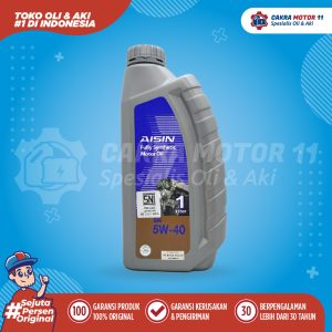 AISIN FULLY SYNTHETIC MOTOR OIL 5W40 1LT