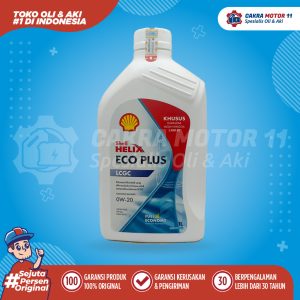 SHELL HELIX ECO PLUS 0W20 SN PLUS 1LT