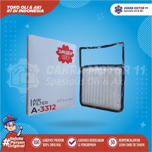 AIR FILTER SAKURA A-3312