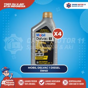 MOBIL DELVAC 1 DIESEL 5W40 PROMO BUNDLE