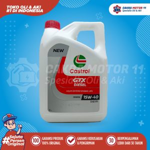 CASTROL GTX DIESEL 15W40 4LT