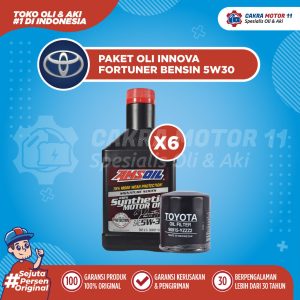 PAKET OLI INNOVA / FORTUNER BENSIN 5W30